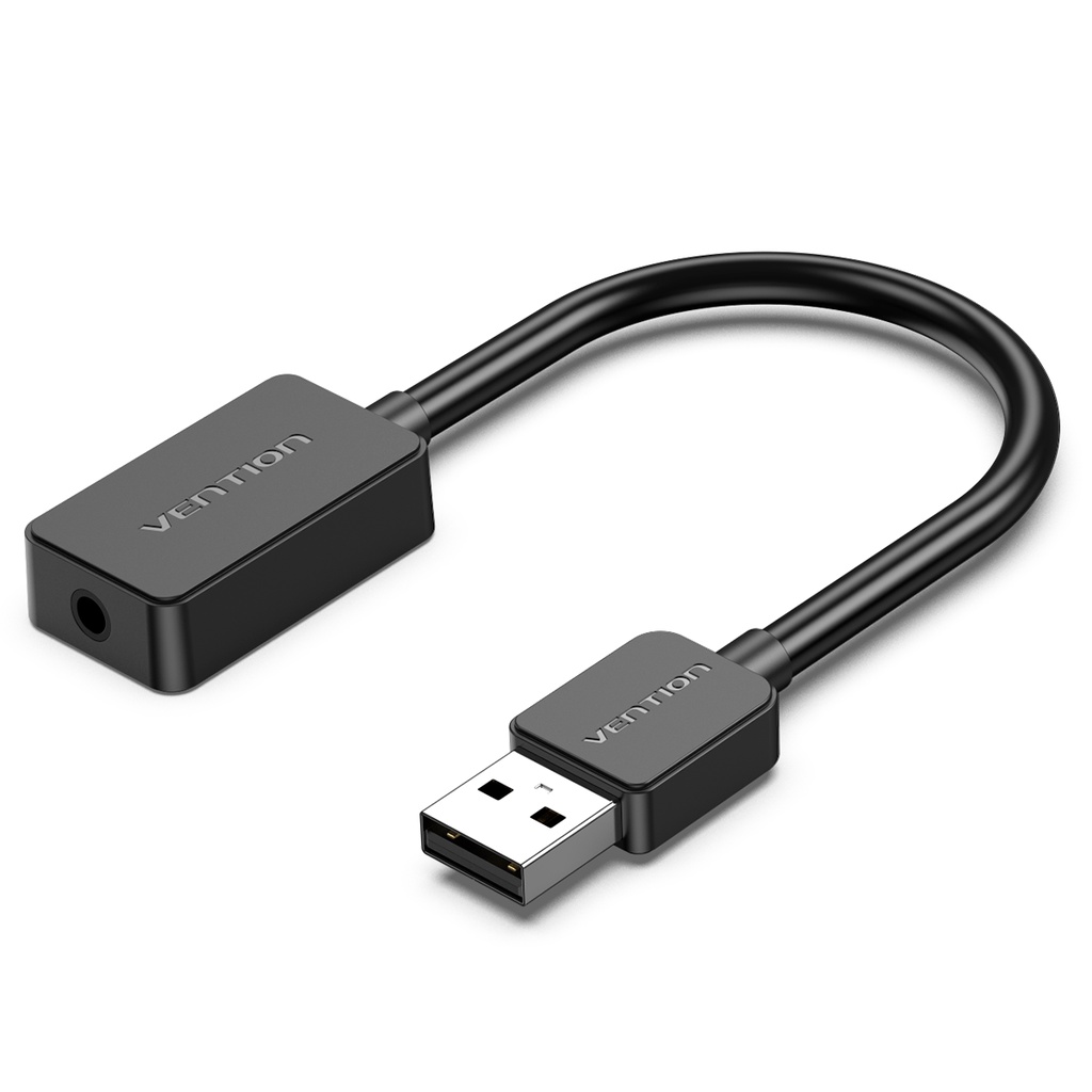 Adaptador Fone Ouvido p/ USB Placa de Som P3 3,5mm Fone 15cm