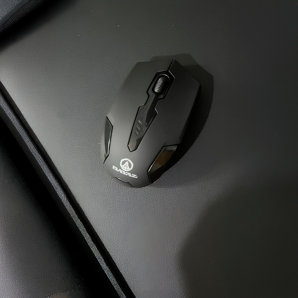Mouse Óptico Sem Fio Bluetooth Portátil USB Wireless