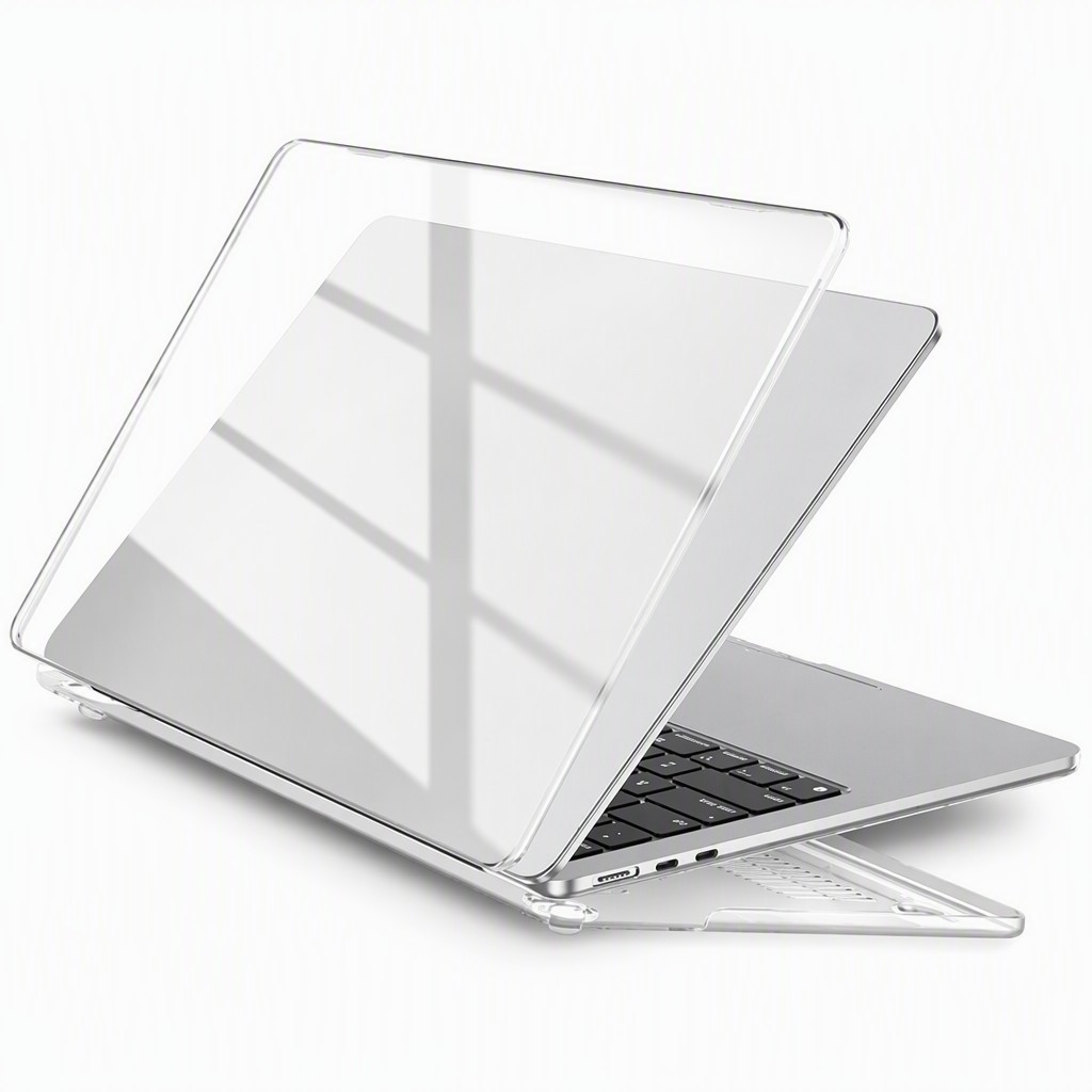 Capa MacBook Transparente Ultrafina Case Invisível, Proteção Arranhões Compatível Air 13 Pro 14