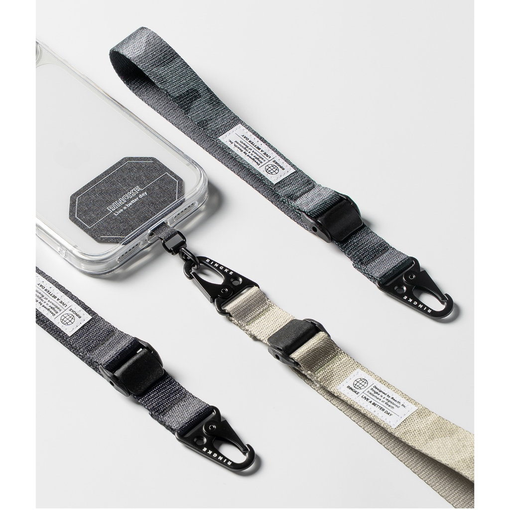 Ringke Holder Link & Tactical Cam Buckle Hand Strap Para Smartphones Outros Acessórios
