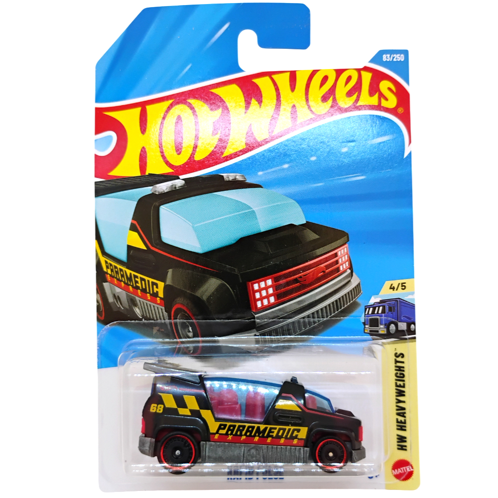 miniatura hot wheels Rapid Pulse PARAMEDIC EXPRESS
