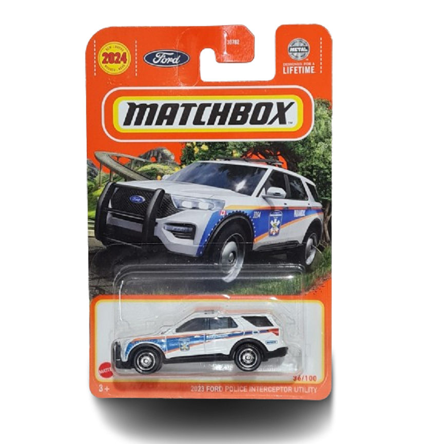2023  FORD POLICE INTERCEPTOR UTILITY PARAMEDIC MATCHBOX 1:64 LACRADO