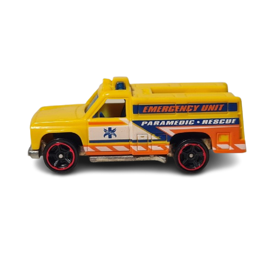 RESCUE RANGER RAPID RESPONDER PARAMEDIC 2019 HOT WHEELS 1:64 LOOSE