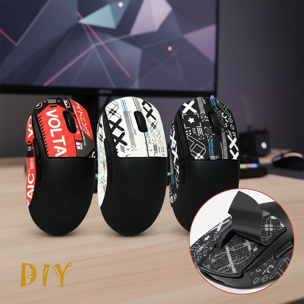 Fita Antiderrapante para Mouse Logitech G PRO X SUPERLIGHT com Absorção de Suor