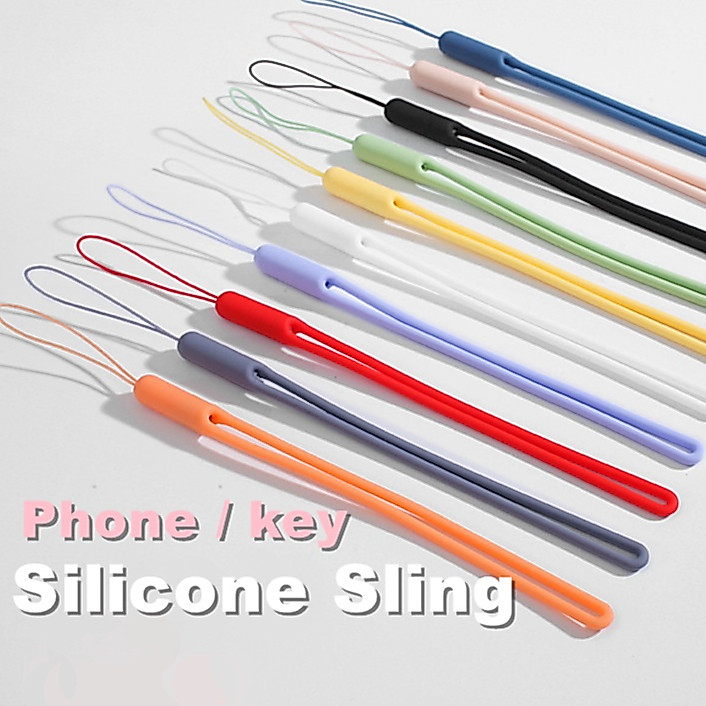 🔥🔥Pulseira Telefone Cordão De Silicone Fita Celular Câmera Chave Fofo