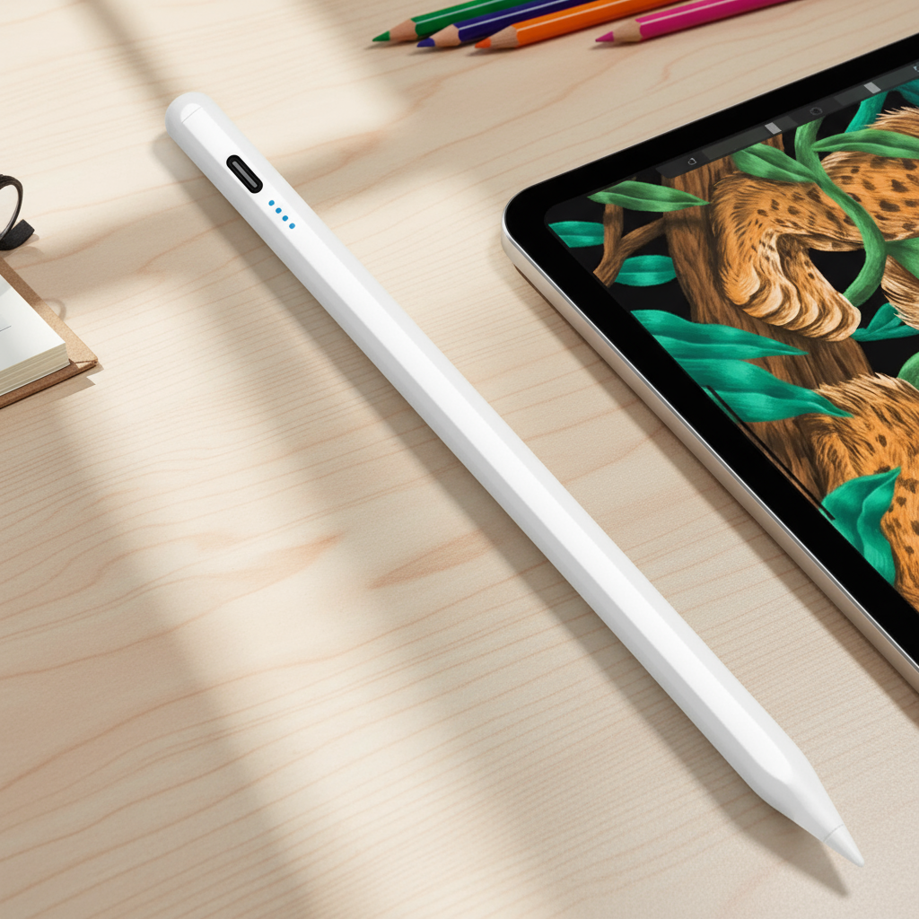Caneta Stylus para Android & iOS - 5 cores, lápis de tablet universal de toque capacitivo