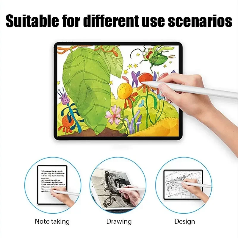 Caneta Stylus Universal para Android/iOS - Lápis de Toque Capacitivo de 5 Cores para Tablet