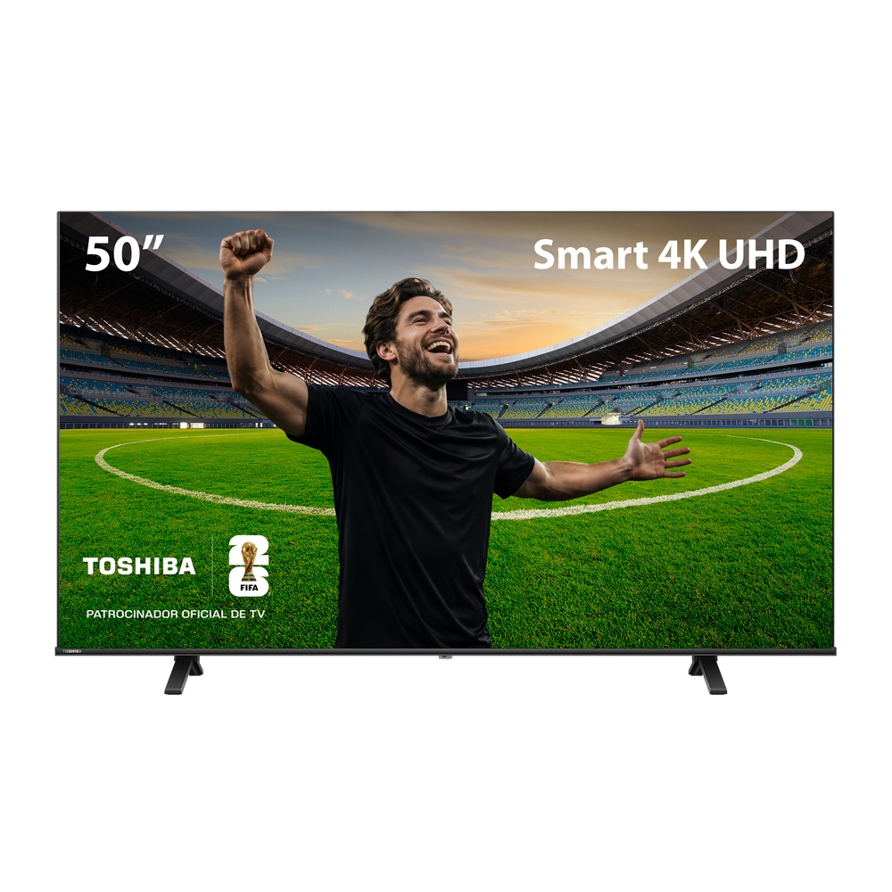 Smart TV DLED 50 4K Toshiba VIDAA 3 HDMI 2 USB Wi-Fi