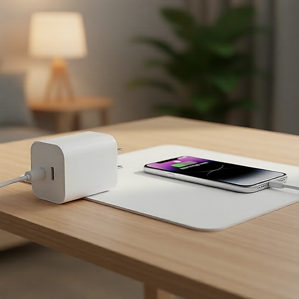 Carregador rápido USB-C 20W de tomada US, adaptador de carregamento rápido 3.0 para iPhone 14 Pro, Xiaomi, Huawei,