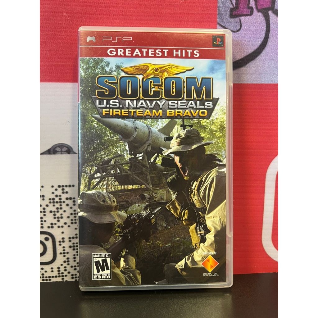 Socom U.S Navy Seals Fireteam Bravo PSP
