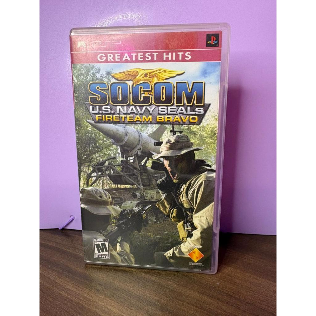 Jogo PSP SOCOM U.S. Navy SEALs Fireteam Bravo Original UMD