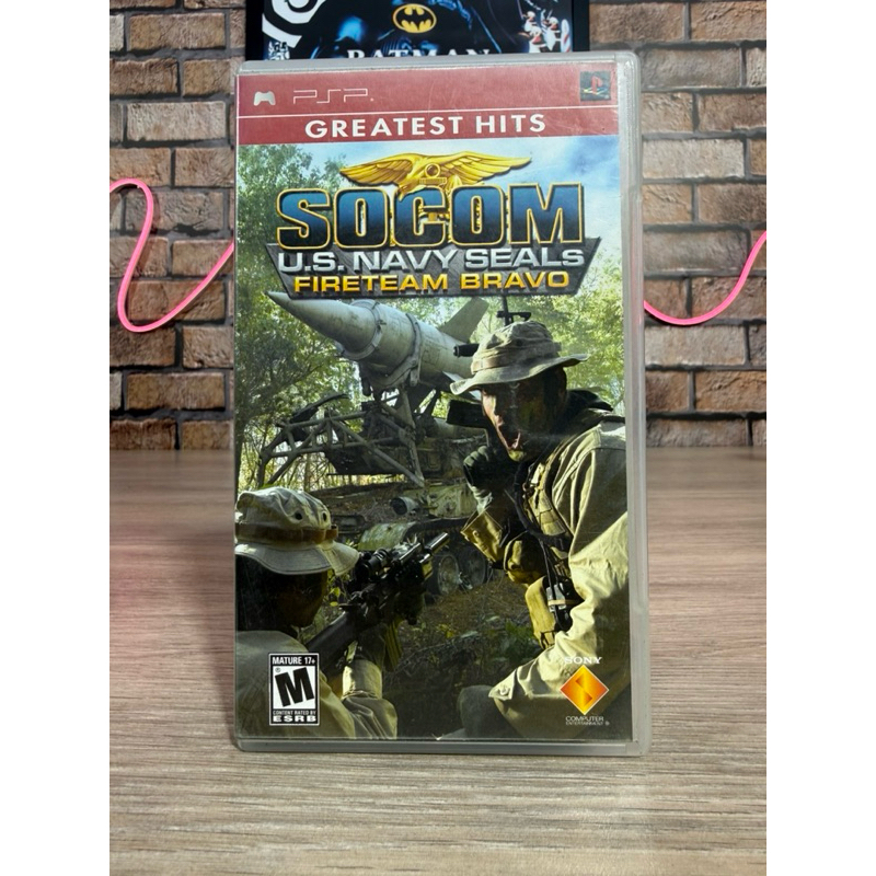 SOCOM US NAVY SEALS FIRETEAM BRAVO PSP
