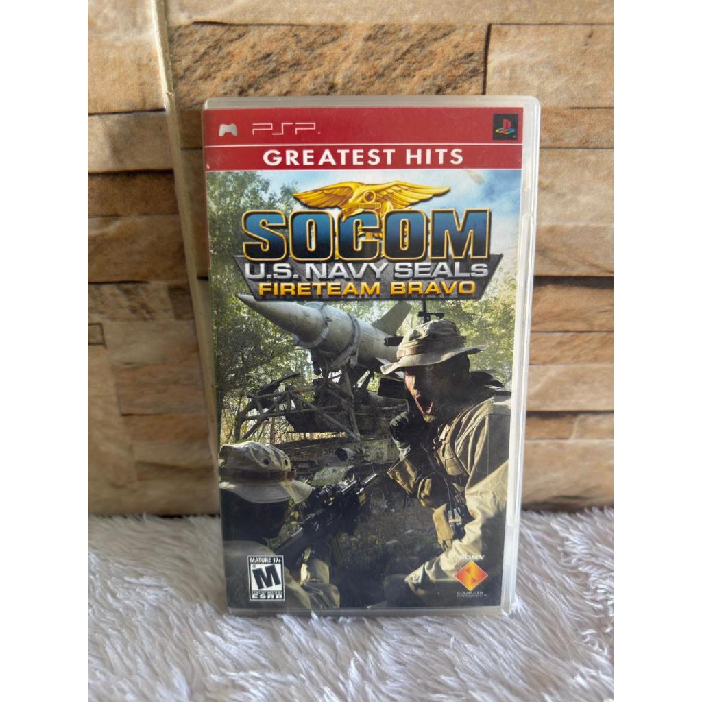 Socom U.S. Navy Seals Fireteam Bravo (Original) - PSP - Mídia Física - ENVIO IMEDIATO