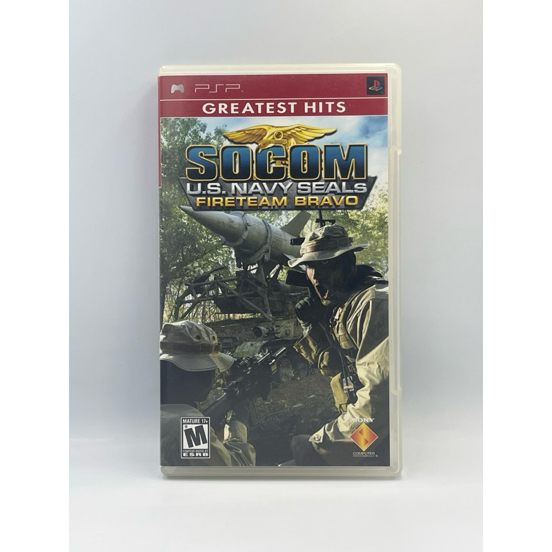 SOCOM U.S Navy Seals Fireteam Bravo PSP (SEMINOVO) MÍDIA FÍSICA
