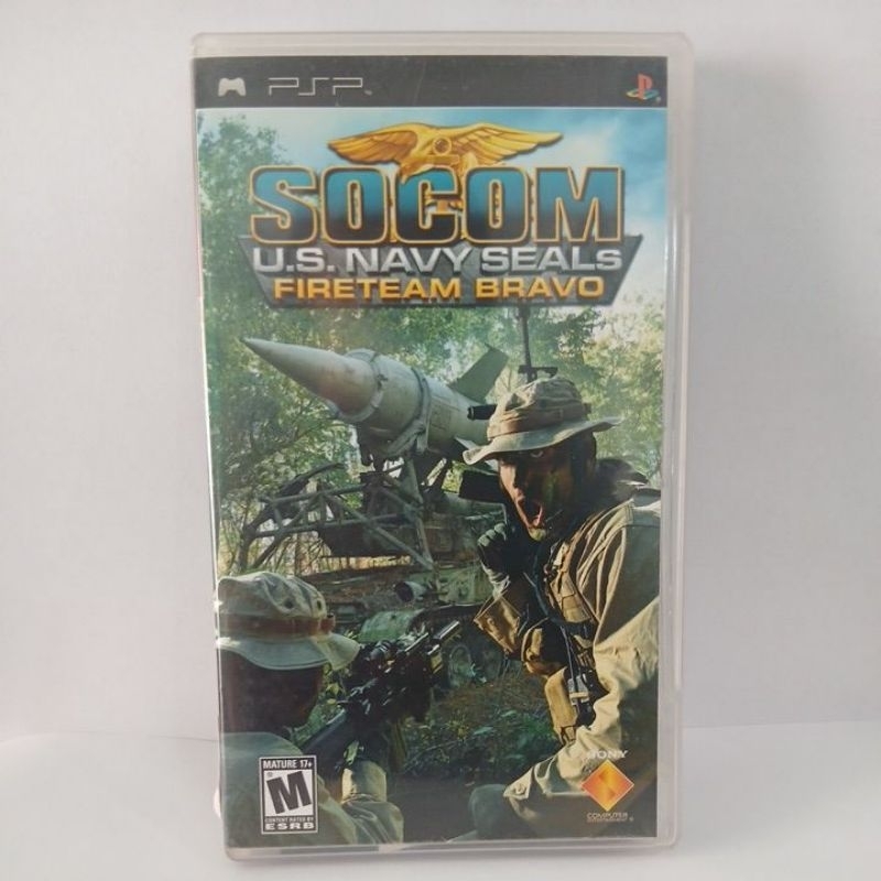 Socom U.S Navy Seals Fireteam Bravo usado - PSP