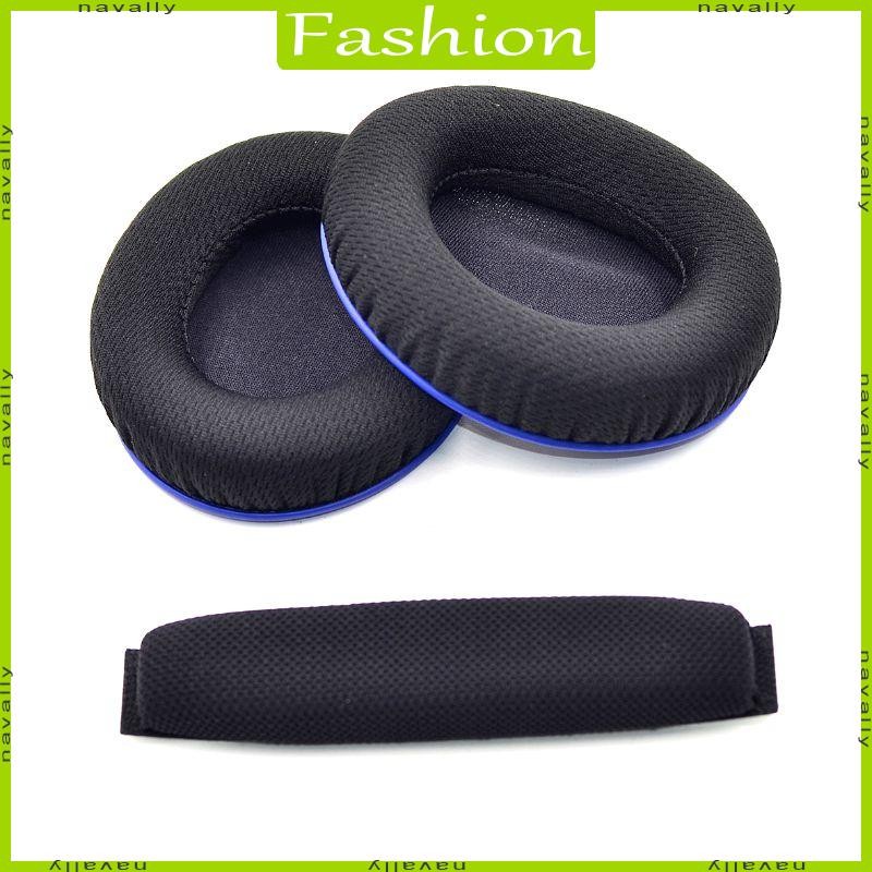 nava Portátil Fone Ouvido Substituição Earmuff Para Cloud 1 Par Macio Almofada Capa