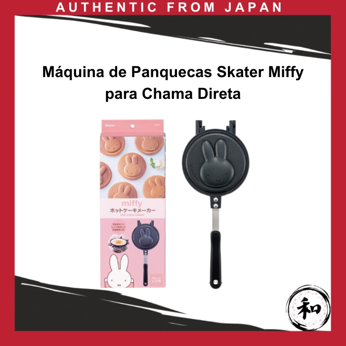 Máquina de Panquecas Skater Miffy para Chama Direta [Direto do Japão]