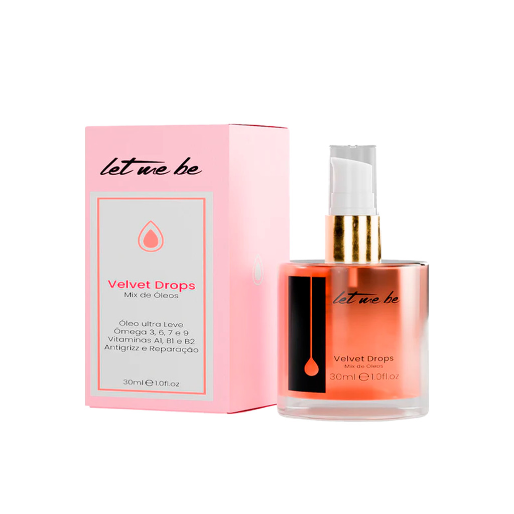 Óleo Reparador Velvet Drops 30ml  Let Me Be