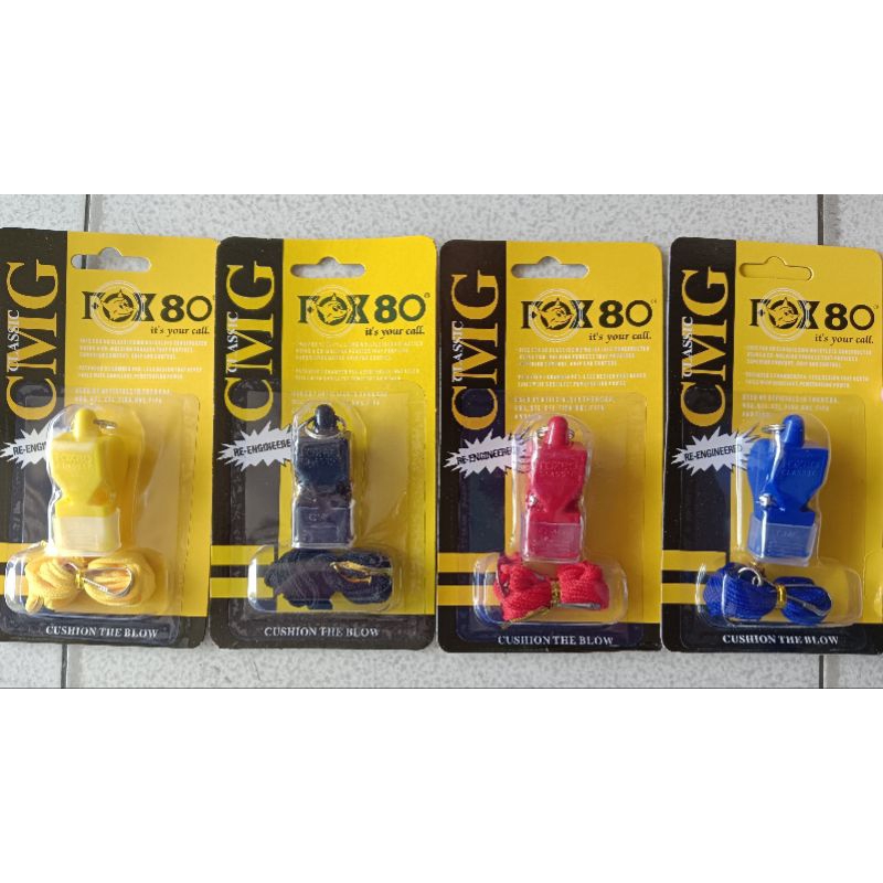 FOX 80 CMG CLASSIC POLICE REFEREE Apito , Forte , Leve , Som Prático