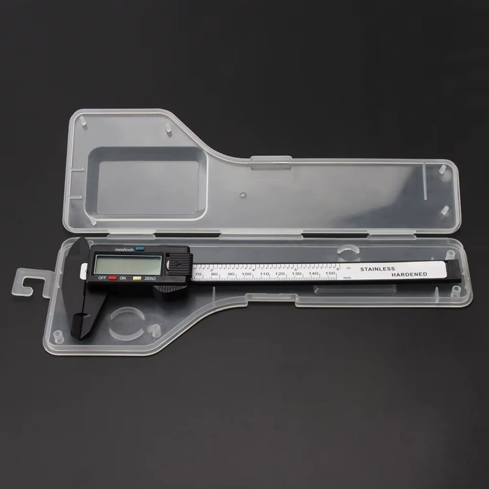 Paquímetro Digital 177mm mm/ Inch Eletrônico Precisão mm/Polegada Display LCD Estojo - Bingo