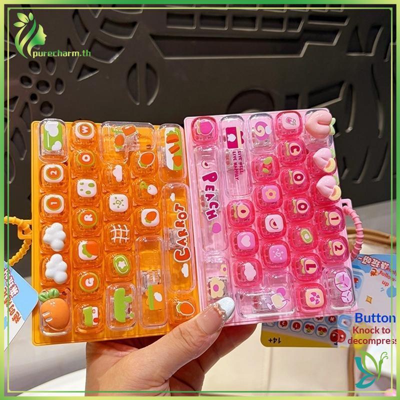 [Beleza] 3D Cartoon Kawaii Keycaps Soft Touch Ergonômico Personalizado Para Teclado Mecânico Configuração De Jogos De Tr
