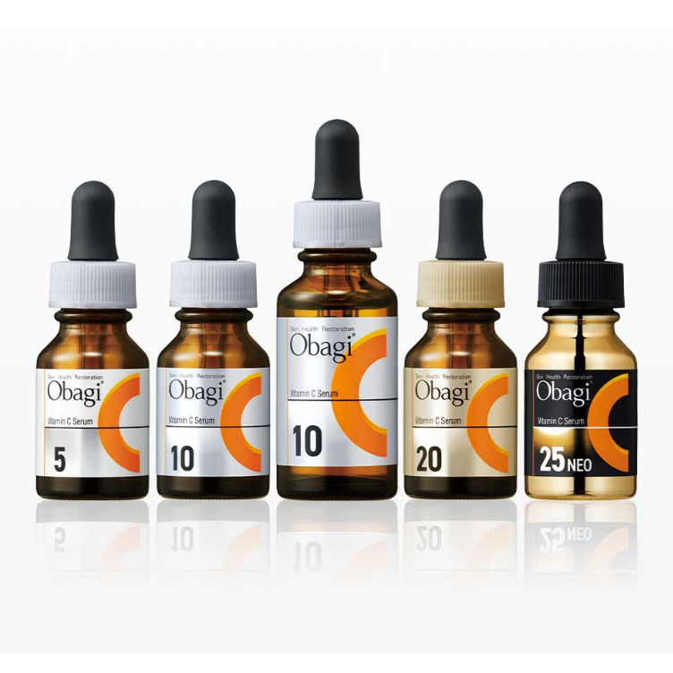 Obagi C Serum Vitamin C Facial Serum C5 | C10 | C20 | C25 Neo Pore Care Brightening Skin Texture from Japan