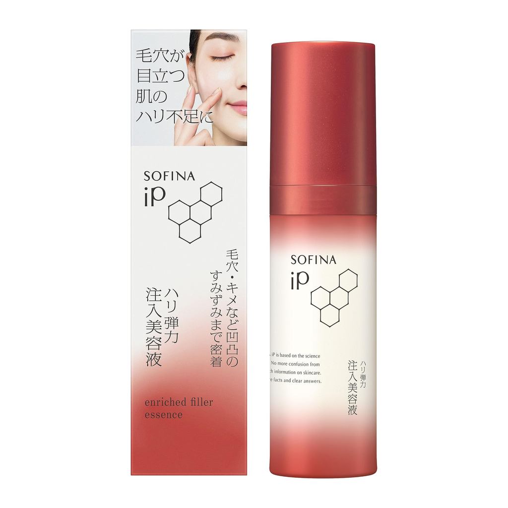 SOFINA iP Enriched Filler Essence Firming Serum Refill Pore Tightening Texture Smoothing Fresh Herbal Energy from Japan