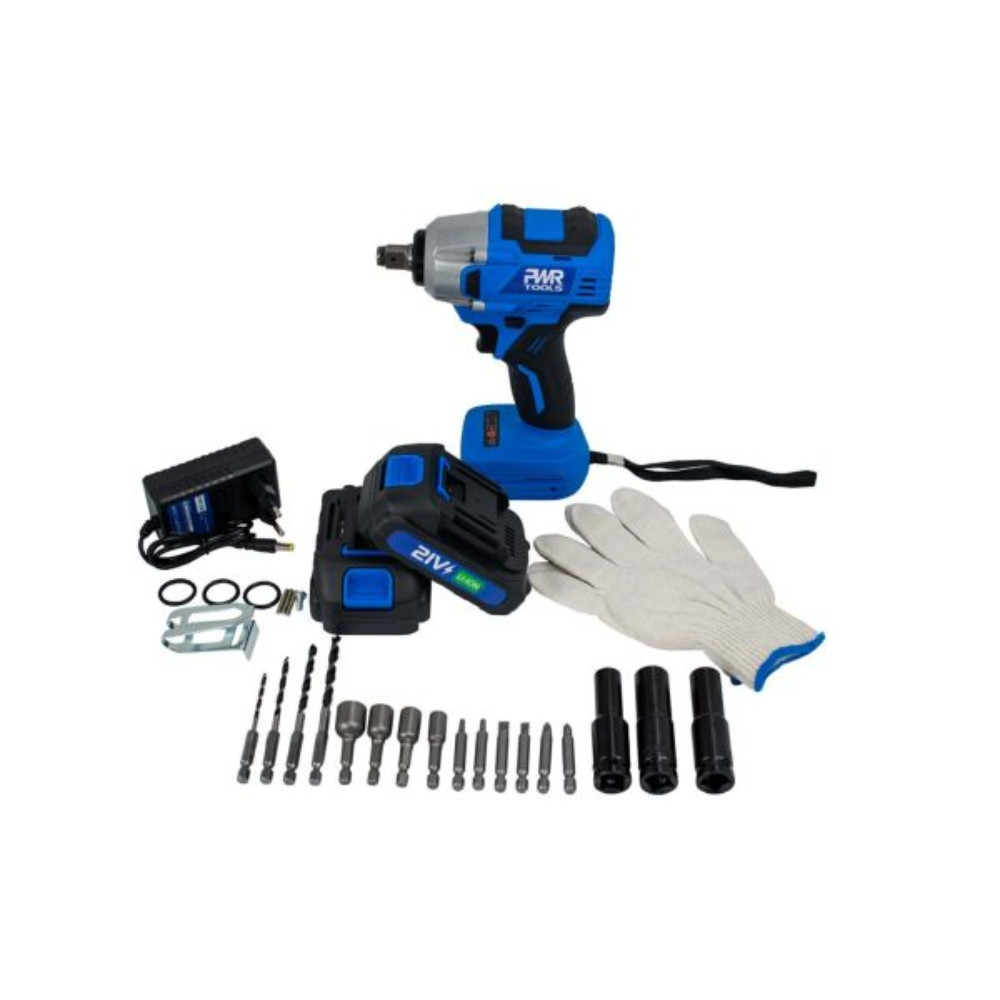 Chave Impacto 21V 350Nm Kit PWR-35K Sigma Tools