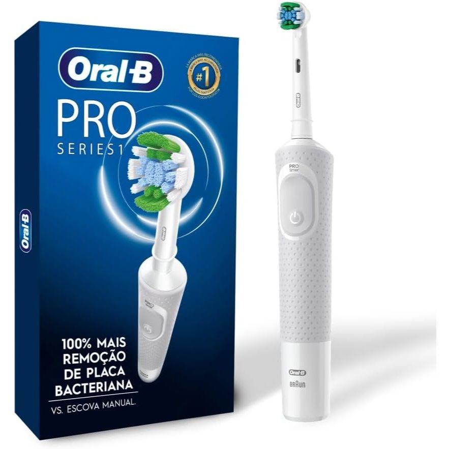 Escova de Dentes Elétrica Recarregável Oral-b Vitality Pro Series 1 Precision Clean
