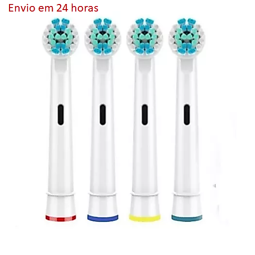 04 Refil Compatível Escova Elétrica Oral Precision Clean Etc