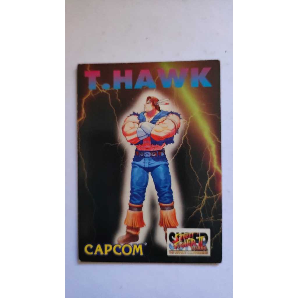 Card T. Hawk – Super Street Fighter II Turbo – Capcom