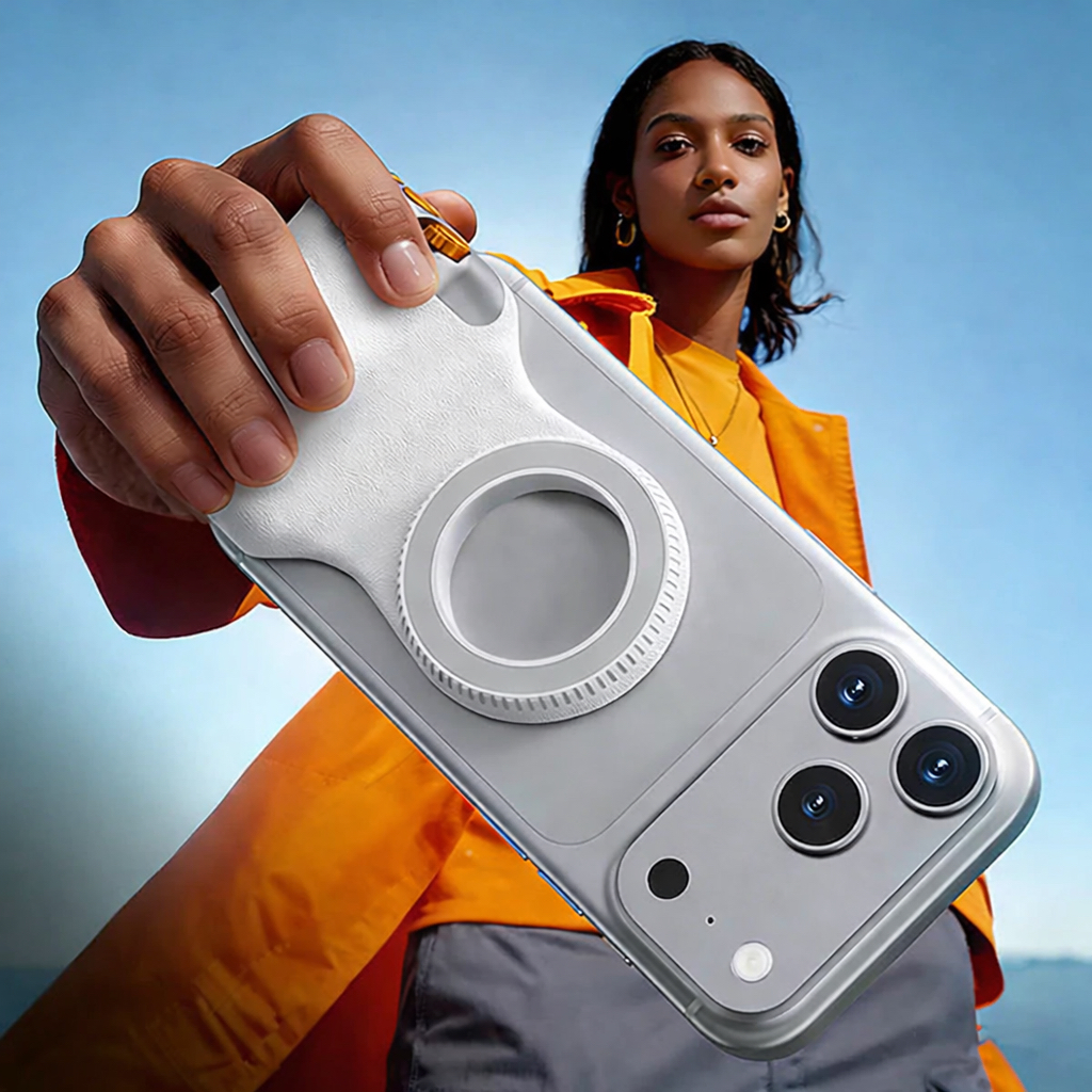 Suporte de Celular com Câmera Capturadora Grip Sem Led Via Bluetooth