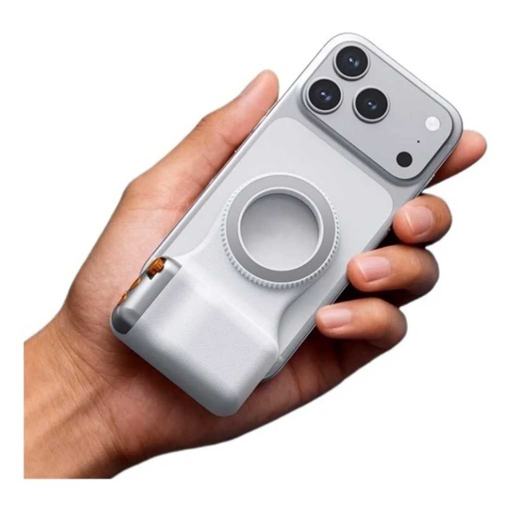 Grip Magnético Celular Bluetooth Suporte Câmera Com Led Pro