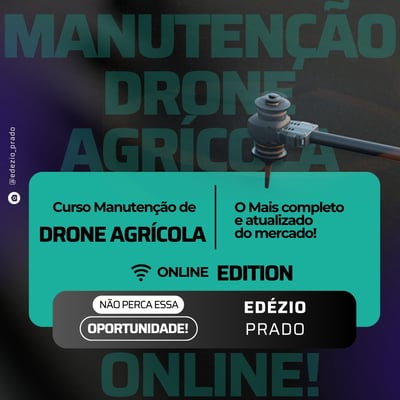 MANUTENÇÃO DRONES AGRÍCOLAS
