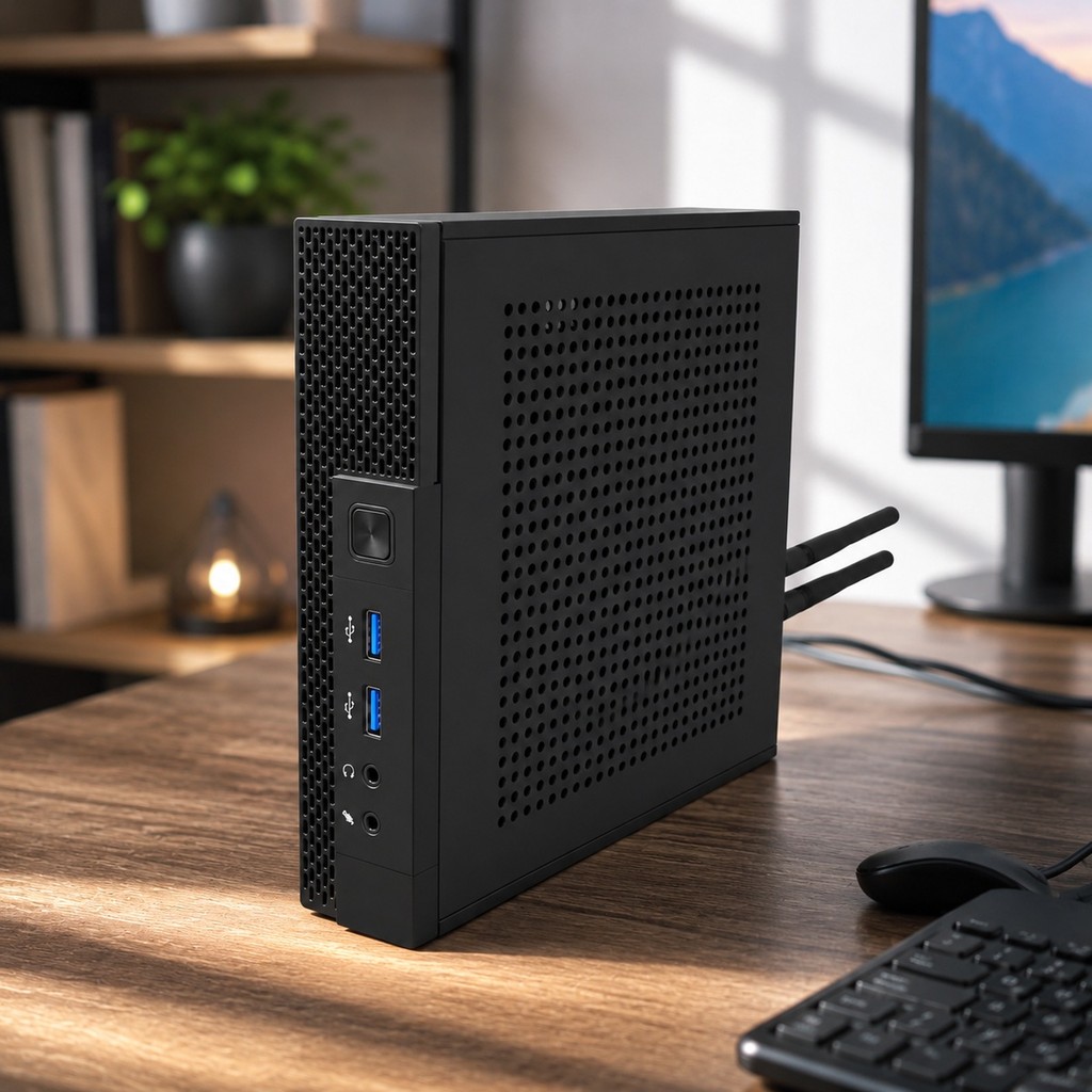 Computador Compacto Mini PC Intel i5 8GB DDR3 SSD 256GB HDMI VGA WiFi Dual Band AMC-3502