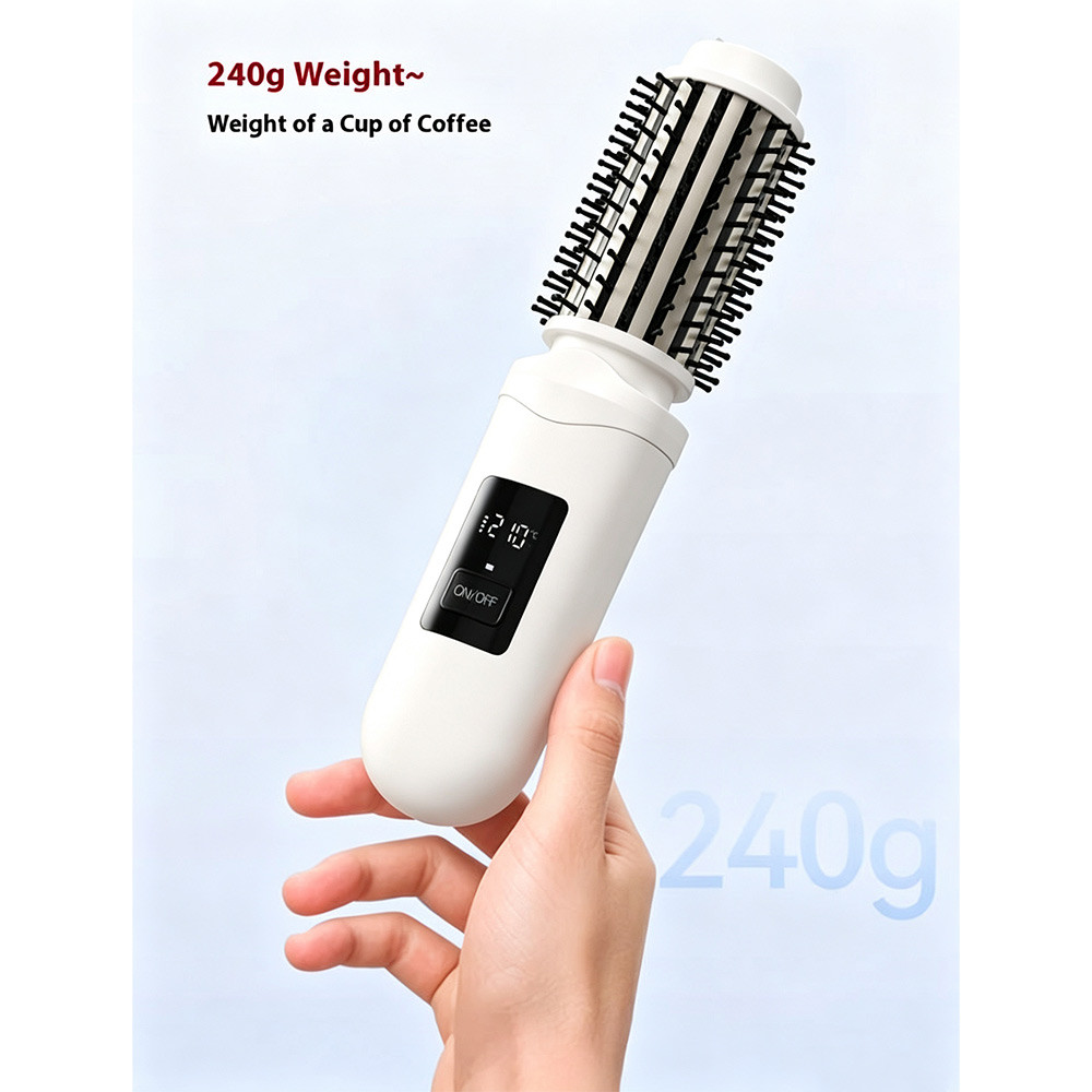 Multi-functional Cordless Hair Straightener, Fast Heating, Portable USB Hair Straightener