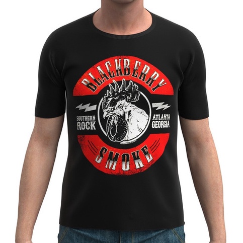 Camiseta Banda Blackberry Smoke Camisa Blusa Rock`n` Roll