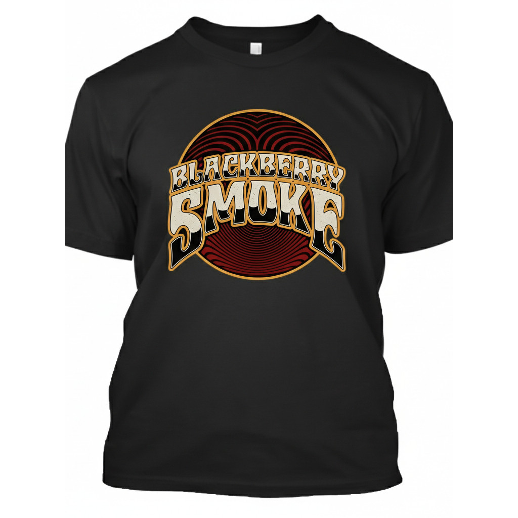 Camiseta Blusa Tshirt Rock And Roll Banda Blackberry Smoke Country Rock Estampa Premium 100% Algodão