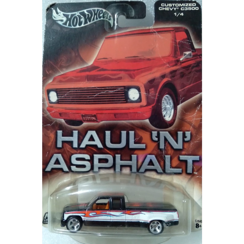 Hot Wheels Customized Chevy C3500 Pickup Série Haul ‘N’ Asphalt