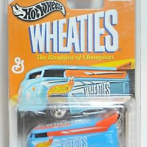 HOT WHEELS VOLKSWAGEN DRAG BUS 2003 WHEATIES CUSTOMIZED