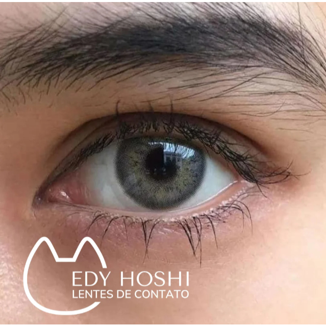 COM GRAU - Lente Edy Hoshi Russian Gray - ANUAL