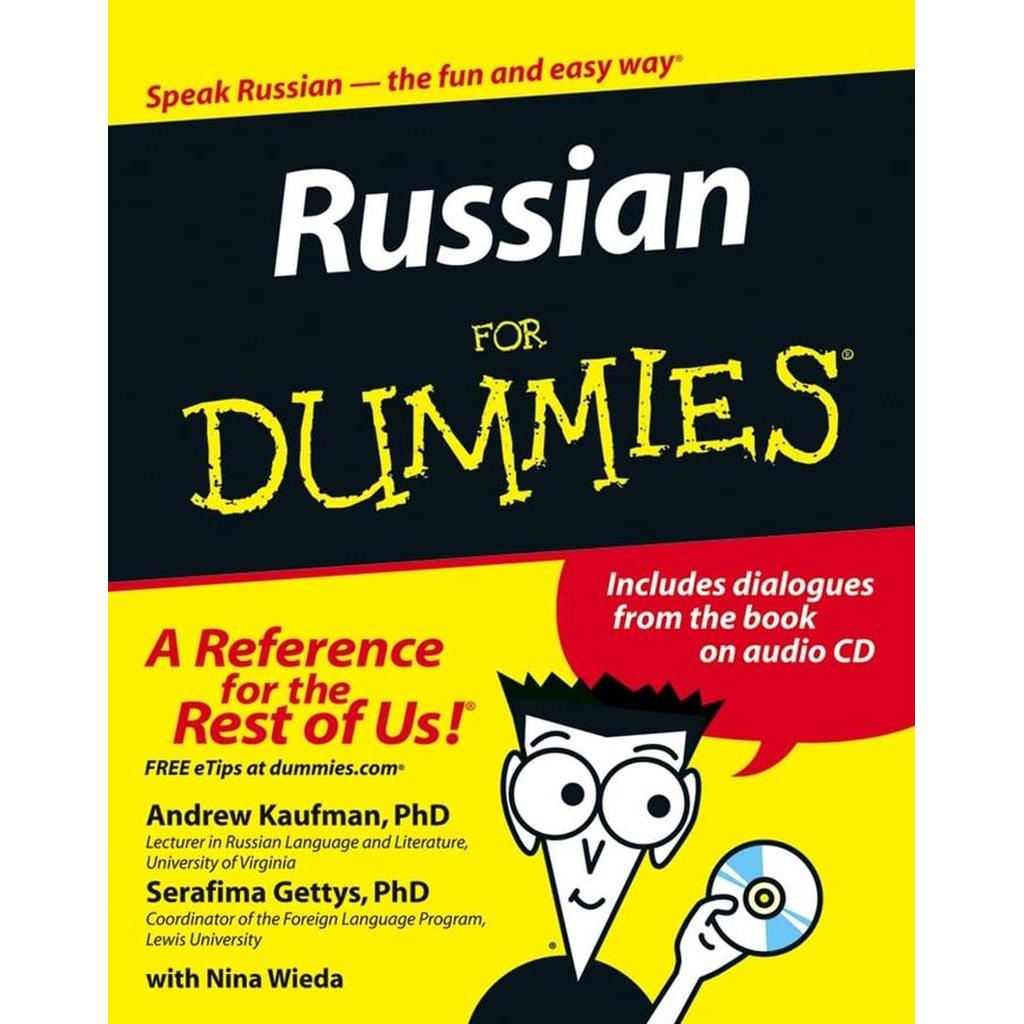 Russian For Dummies autor Andrew Kaufman