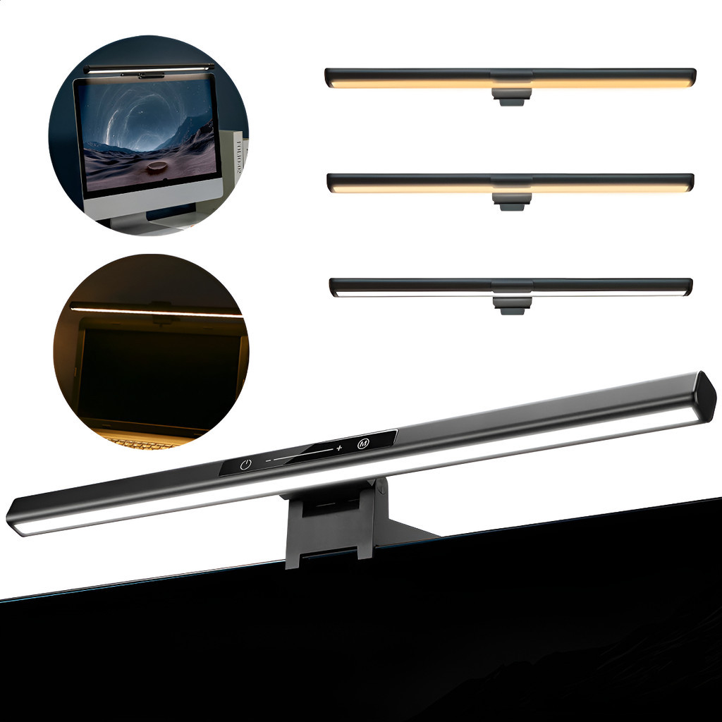 Barra De Luz Led Monitor Lightbar Pc Iluminador Tela Usb