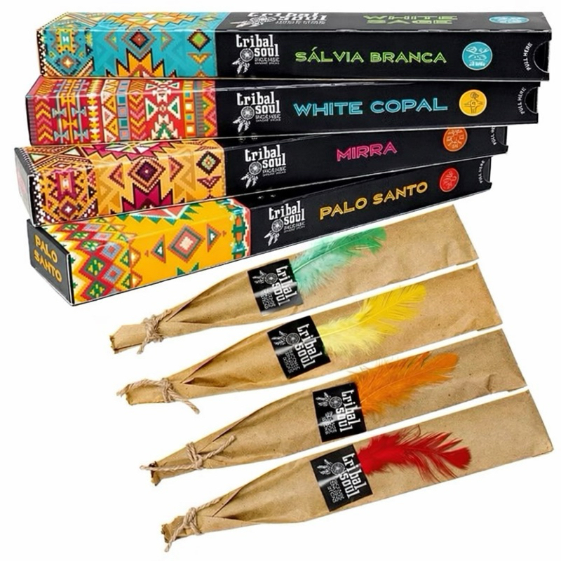 Incenso Indiano Massala Tribal Soul - Linha Premium