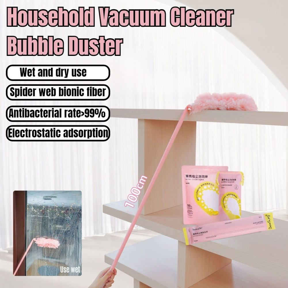 Duster Foldable Plus Stay in the Scent Cleaning Tools Wet Dry Detachable Durable Home Users