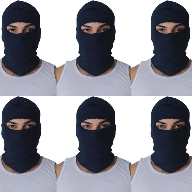 Kit 06 Balaclavas Câmera Fria Conforto Térmico Suedini Maicol  CA 53981