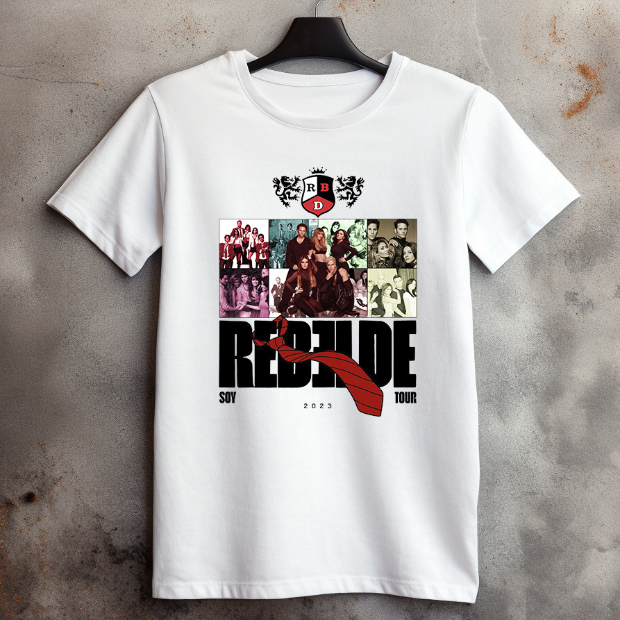 Camiseta Soy Rebelde Tour 2023 Lançamento