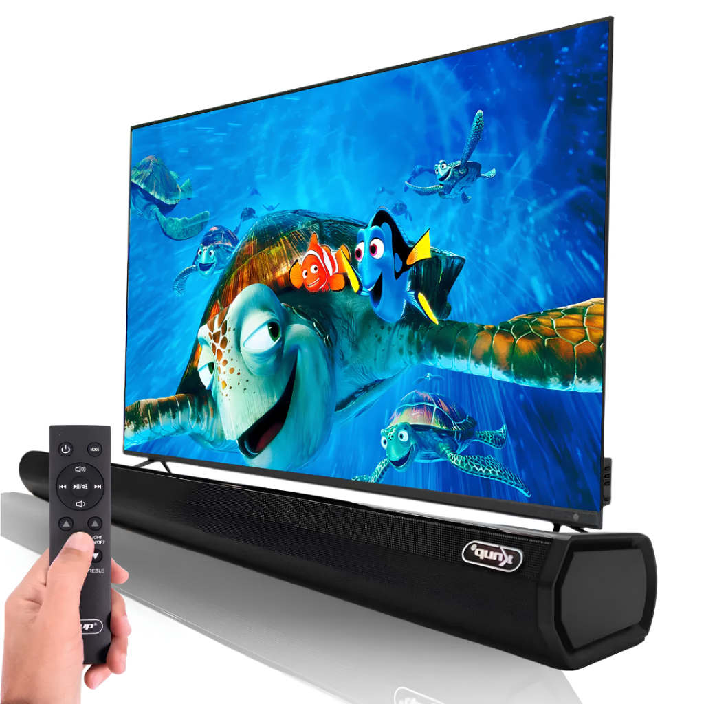 Caixa De Som Soundbar 60W RMS Bluetooth HDMI Óptico RCA 4 Alto-falantes 2