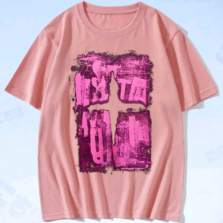Camiseta Oversized Masculino Feminino Com Estampado Moda 2023 algodao
