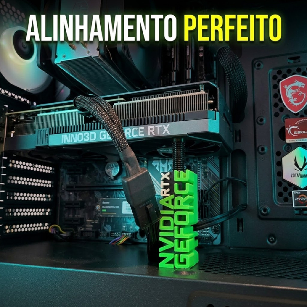 Suporte Placa de Vídeo GPU NVIDIA Ajustável Anti Sag Universal